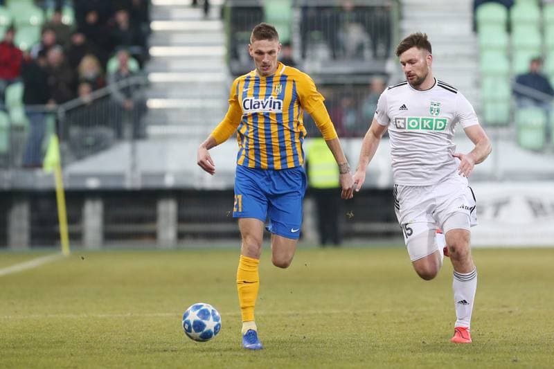 Football. Fortuna:Liga. MFK Karvina - SFC Opava. 09.02.2019