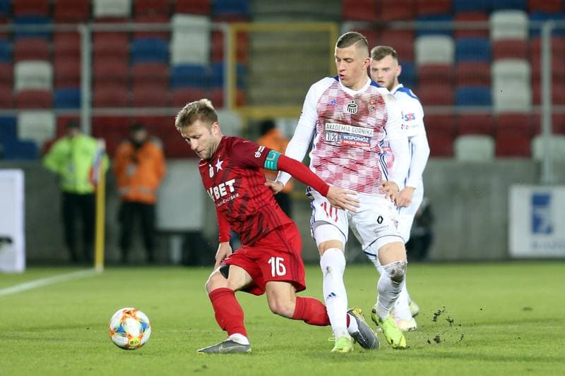 Football. Lotto Ekstraklasa. Gornik Zabrze - Wisla Krakow. 11.02.2019
