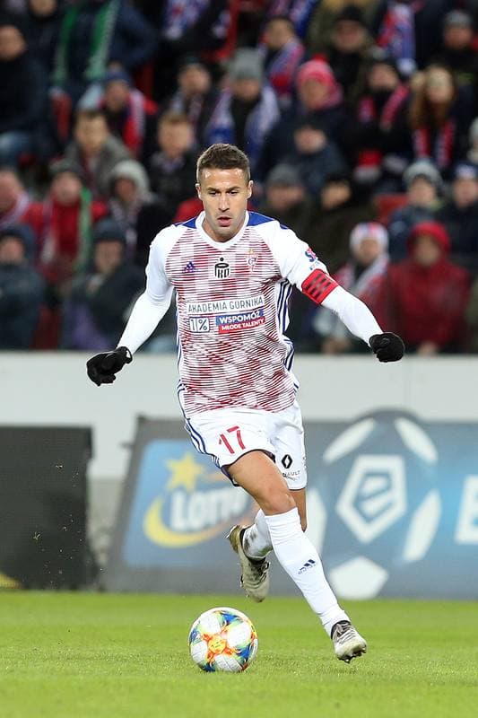 Football. Lotto Ekstraklasa. Gornik Zabrze - Wisla Krakow. 11.02.2019