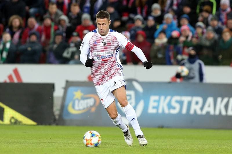Football. Lotto Ekstraklasa. Gornik Zabrze - Wisla Krakow. 11.02.2019