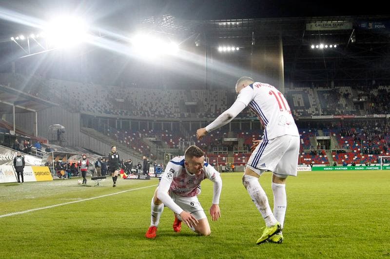 Football. Lotto Ekstraklasa. Gornik Zabrze - Wisla Krakow. 11.02.2019
