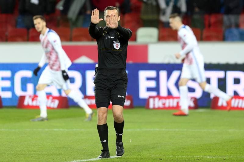Football. Lotto Ekstraklasa. Gornik Zabrze - Wisla Krakow. 11.02.2019