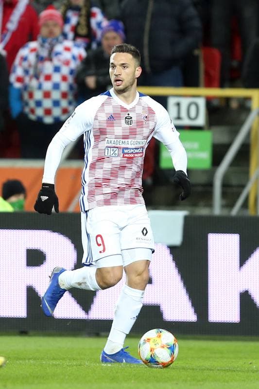 Football. Lotto Ekstraklasa. Gornik Zabrze - Wisla Krakow. 11.02.2019