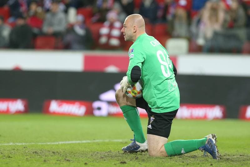 Football. Lotto Ekstraklasa. Gornik Zabrze - Wisla Krakow. 11.02.2019