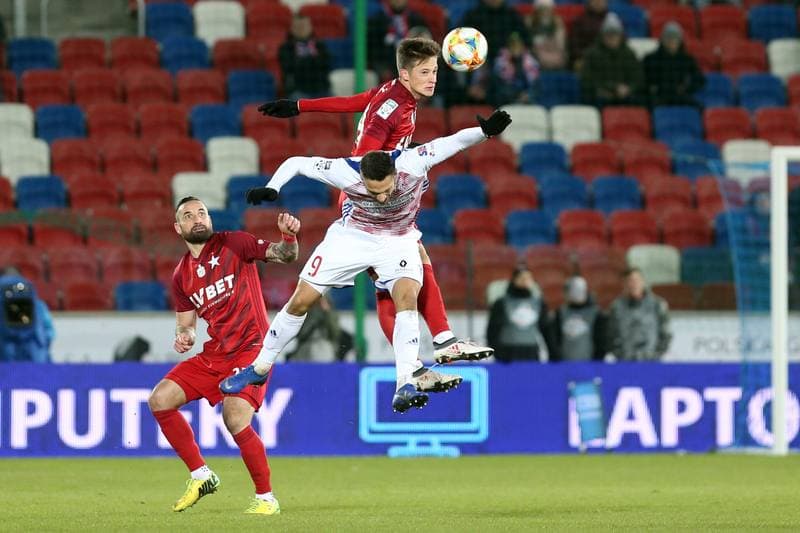 Football. Lotto Ekstraklasa. Gornik Zabrze - Wisla Krakow. 11.02.2019