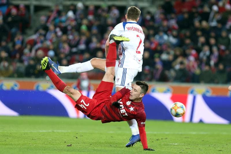Football. Lotto Ekstraklasa. Gornik Zabrze - Wisla Krakow. 11.02.2019
