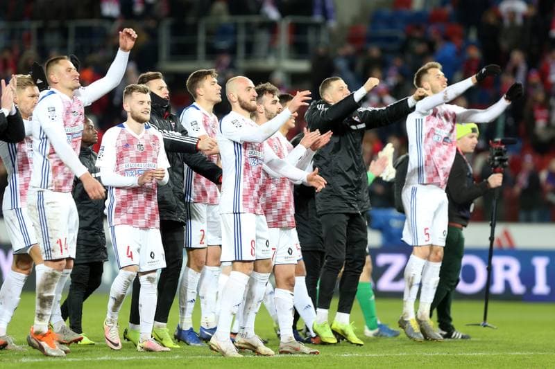 Football. Lotto Ekstraklasa. Gornik Zabrze - Wisla Krakow. 11.02.2019