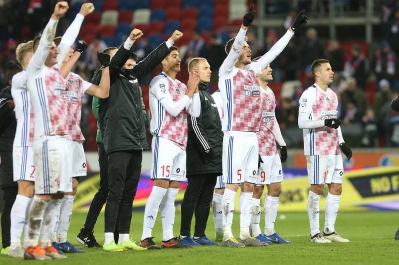 Football. Lotto Ekstraklasa. Gornik Zabrze - Wisla Krakow. 11.02.2019