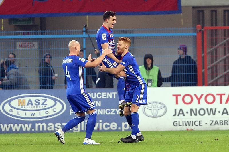 Football. PKO BP Ekstraklasa. Piast Gliwice - Lech Poznan. 15.02.2019