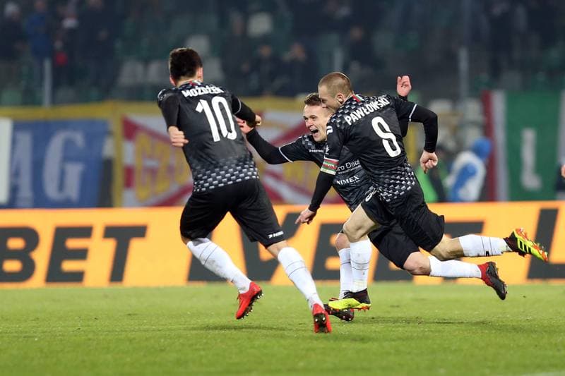 Football. Lotto Ekstraklasa. Zaglebie Sosnowiec - Arka Gdynia. 16.02.2019