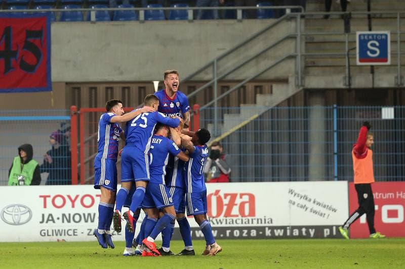 Football. PKO BP Ekstraklasa. Piast Gliwice - Lech Poznan. 15.02.2019