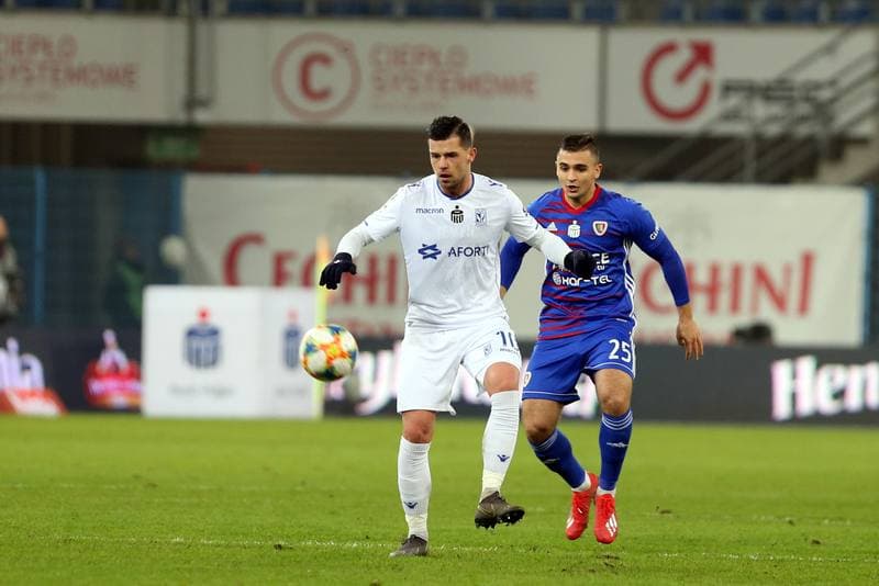Football. PKO BP Ekstraklasa. Piast Gliwice - Lech Poznan. 15.02.2019