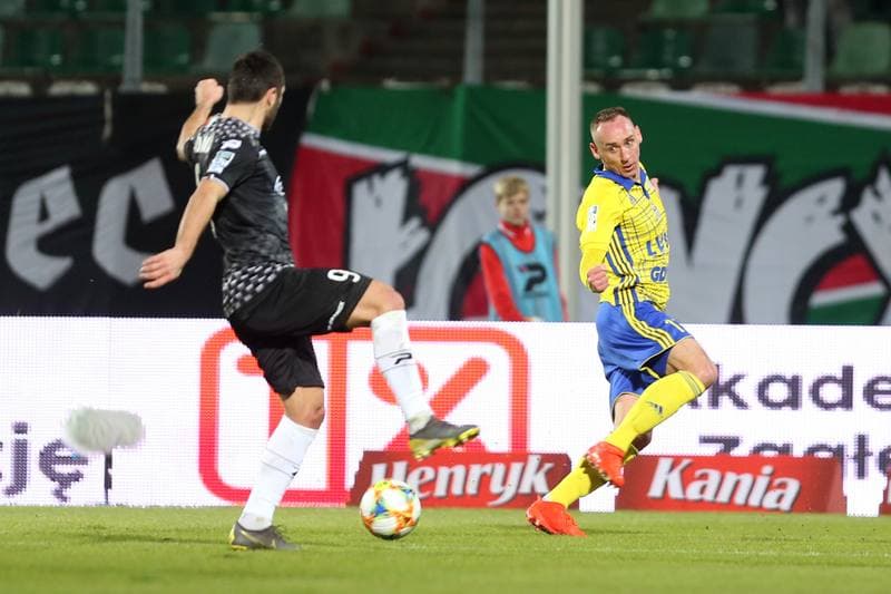 Football. Lotto Ekstraklasa. Zaglebie Sosnowiec - Arka Gdynia. 16.02.2019