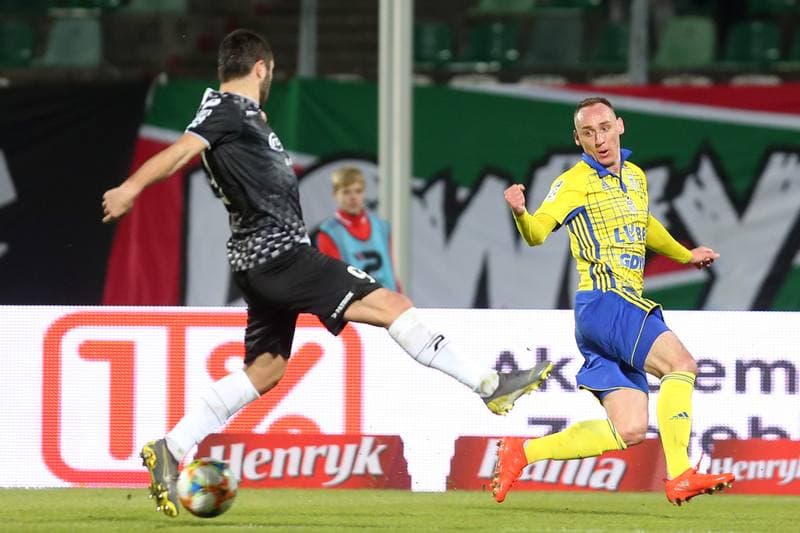 Football. Lotto Ekstraklasa. Zaglebie Sosnowiec - Arka Gdynia. 16.02.2019