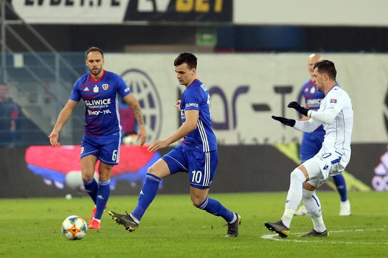 Football. PKO BP Ekstraklasa. Piast Gliwice - Lech Poznan. 15.02.2019