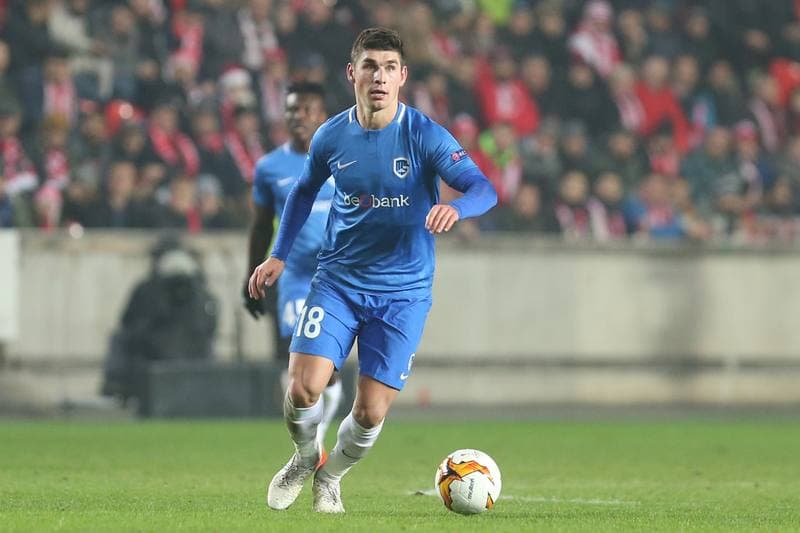 Football. UEFA Europa League. Slavia Prague - KRC Genk. 14.02.2019
