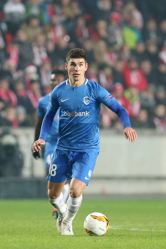 Football. UEFA Europa League. Slavia Prague - KRC Genk. 14.02.2019