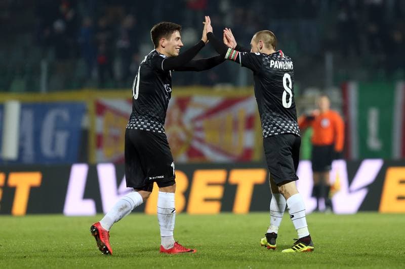 Football. Lotto Ekstraklasa. Zaglebie Sosnowiec - Arka Gdynia. 16.02.2019