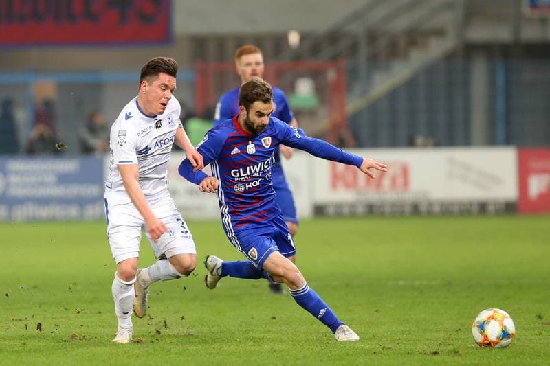 Football. PKO BP Ekstraklasa. Piast Gliwice - Lech Poznan. 15.02.2019