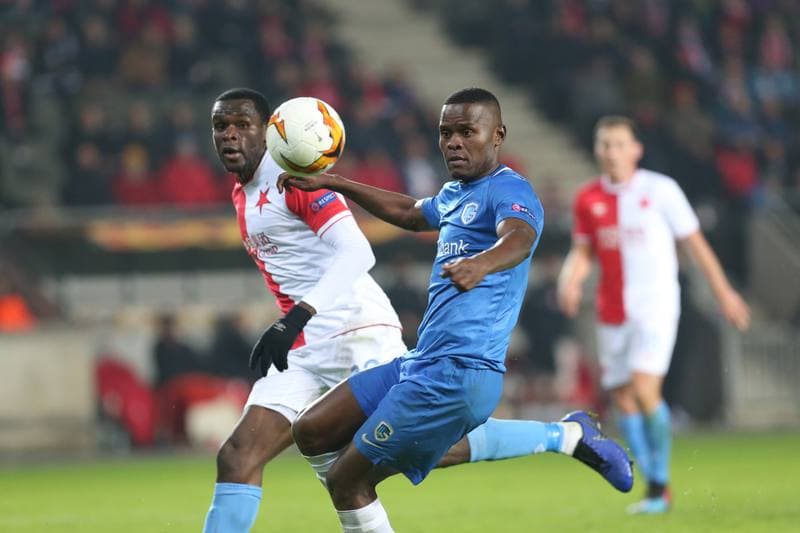 Football. UEFA Europa League. Slavia Prague - KRC Genk. 14.02.2019