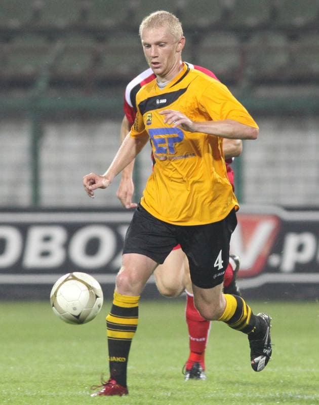 Football. I liga. GKS Katowice - Dolcan Zabki. 31.03.2012