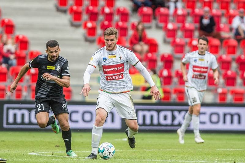 Football. Fortuna I Liga. GKS Tychy - LKS Lodz. 13.06.2021