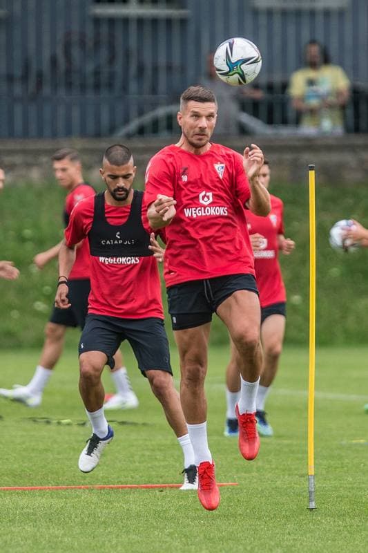 Football. Gornik Zabrze. Training. 09.07.2021