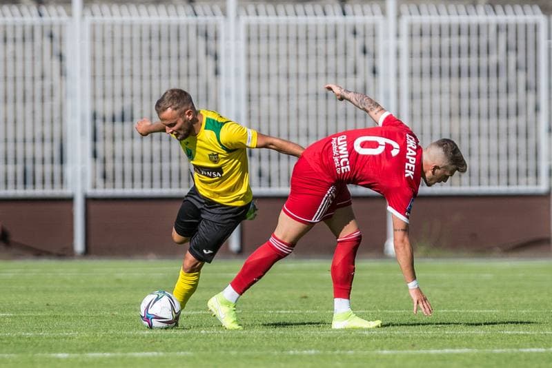 Football. Sparing. GKS 1962 Jastrzebie - Piast Gliwice. 10.07.2021