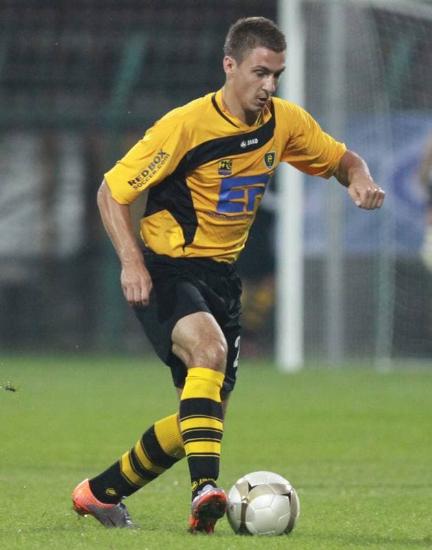 Football. I liga. GKS Katowice - Dolcan Zabki. 31.03.2012
