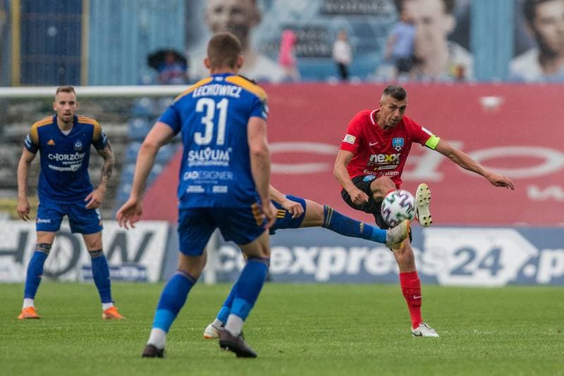 Football. III Liga. Ruch Chorzow - LKS Goczalkowice Zdroj. 12.06.2021