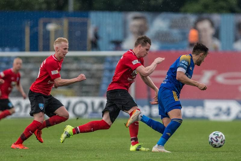 Football. III Liga. Ruch Chorzow - LKS Goczalkowice Zdroj. 12.06.2021