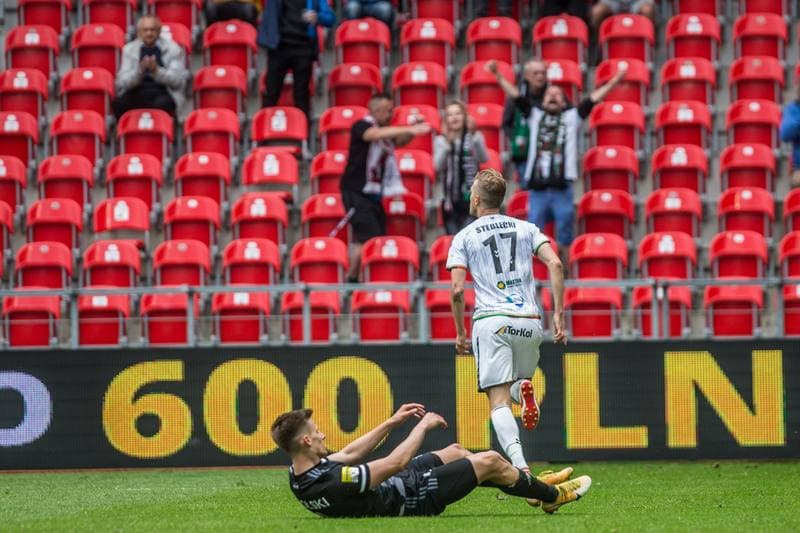 Football. Fortuna I Liga. GKS Tychy - LKS Lodz. 13.06.2021