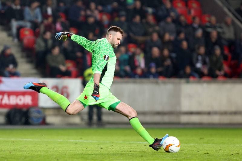 Football. UEFA Europa League. Slavia Prague - KRC Genk. 14.02.2019