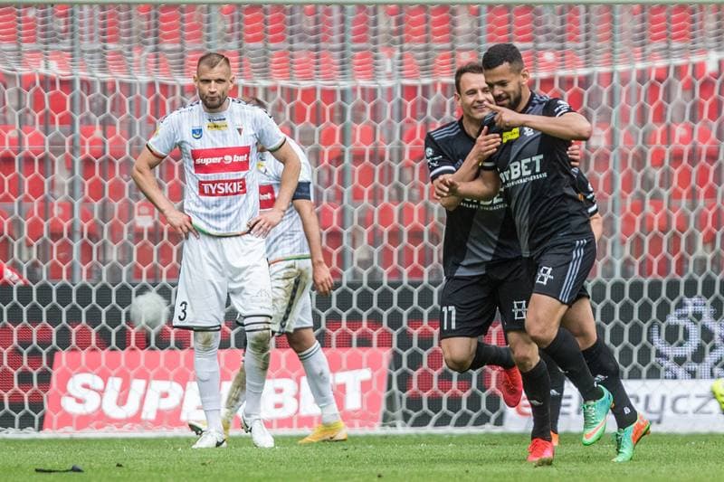 Football. Fortuna I Liga. GKS Tychy - LKS Lodz. 13.06.2021