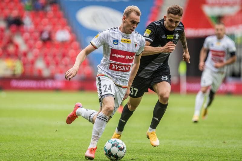Football. Fortuna I Liga. GKS Tychy - LKS Lodz. 13.06.2021