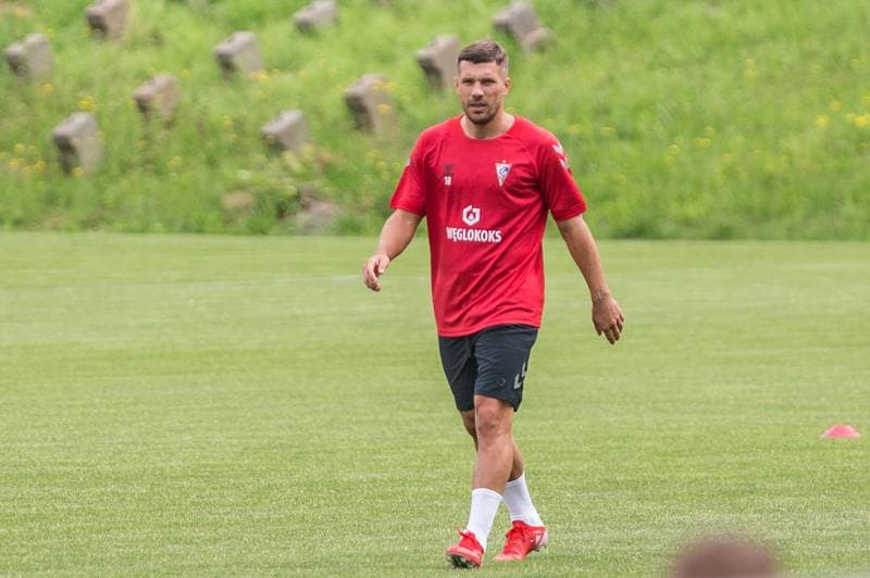 Football. Gornik Zabrze. Training. 09.07.2021