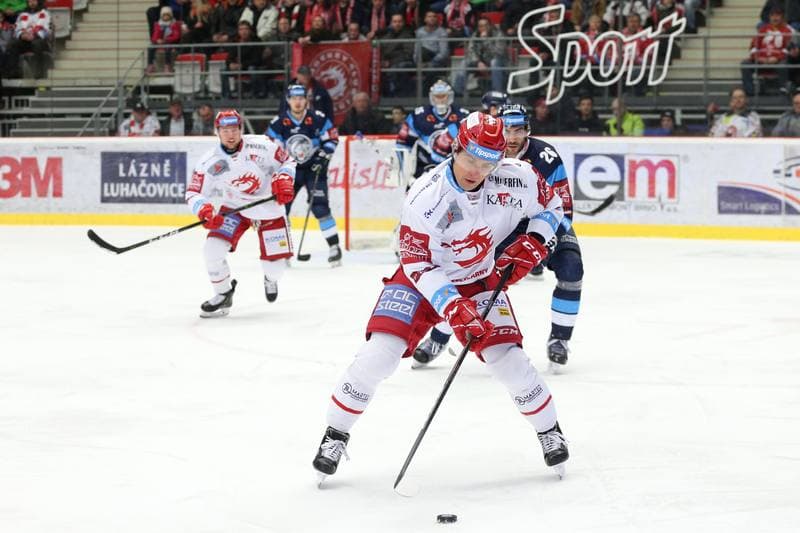 Ice Hockey. Tipsport Extraliga. Ocelari Trinec - Bily Tygri Liberec. 13.02.2019