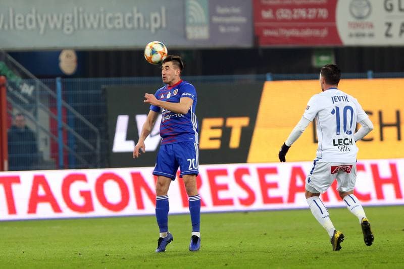 Football. PKO BP Ekstraklasa. Piast Gliwice - Lech Poznan. 15.02.2019