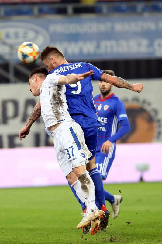 Football. PKO BP Ekstraklasa. Piast Gliwice - Lech Poznan. 15.02.2019