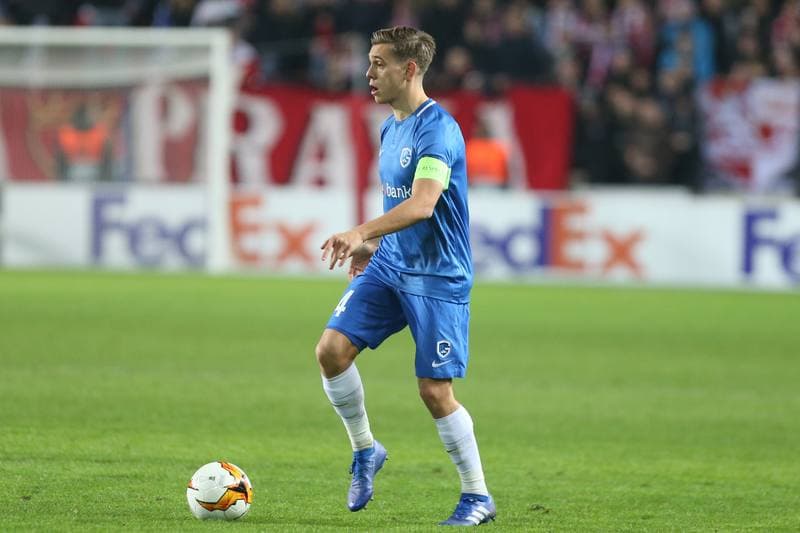 Football. UEFA Europa League. Slavia Prague - KRC Genk. 14.02.2019