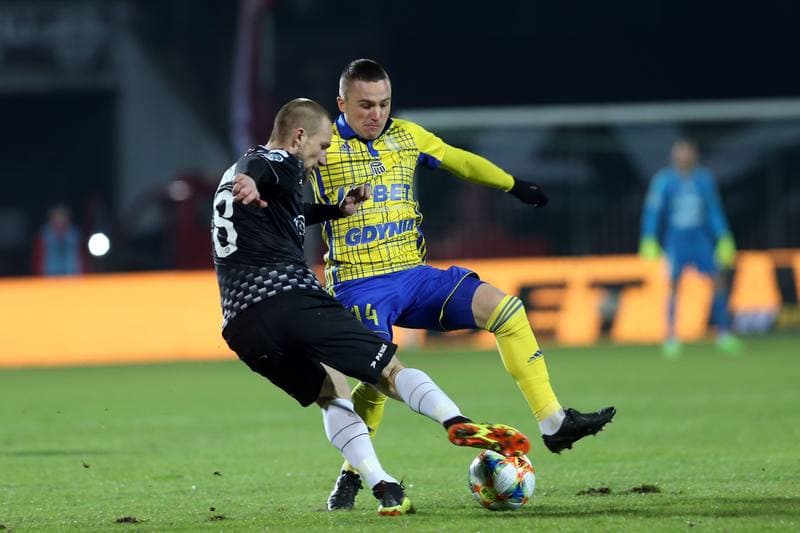 Football. Lotto Ekstraklasa. Zaglebie Sosnowiec - Arka Gdynia. 16.02.2019