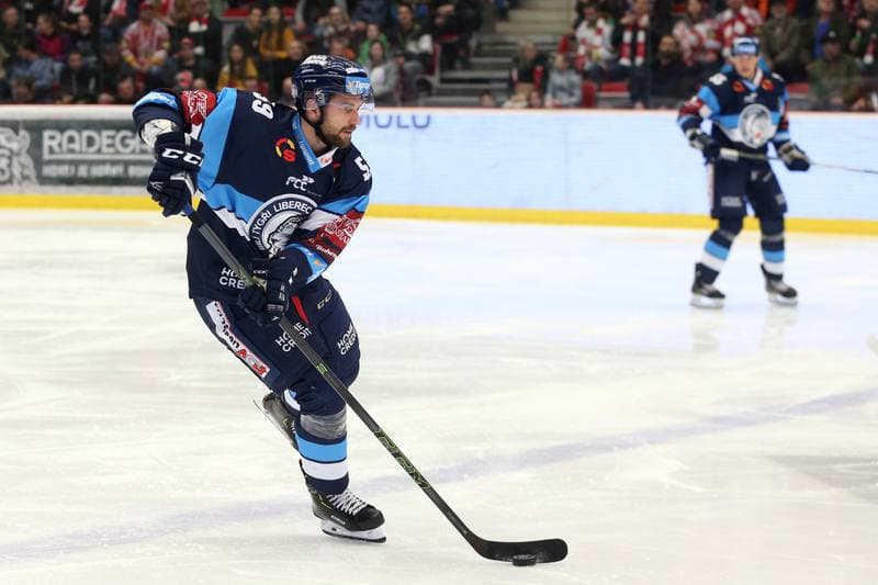 Ice Hockey. Tipsport Extraliga. Ocelari Trinec - Bily Tygri Liberec. 13.02.2019