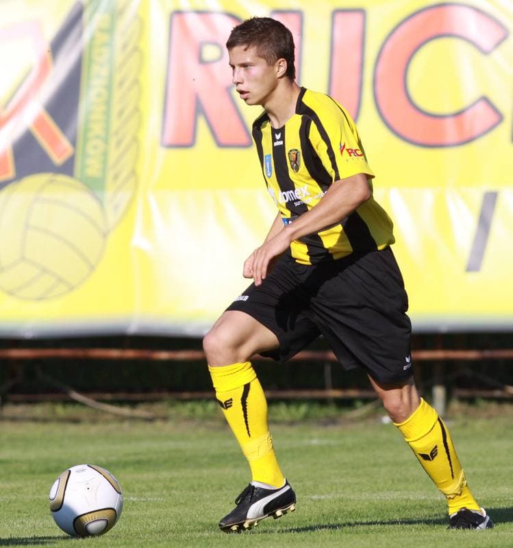 Football. I liga. Ruch Radzionkow - Kolejarz Stroze. 30.07.2011