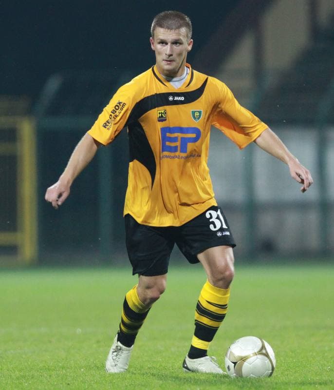 Football. I liga. GKS Katowice - Dolcan Zabki. 31.03.2012