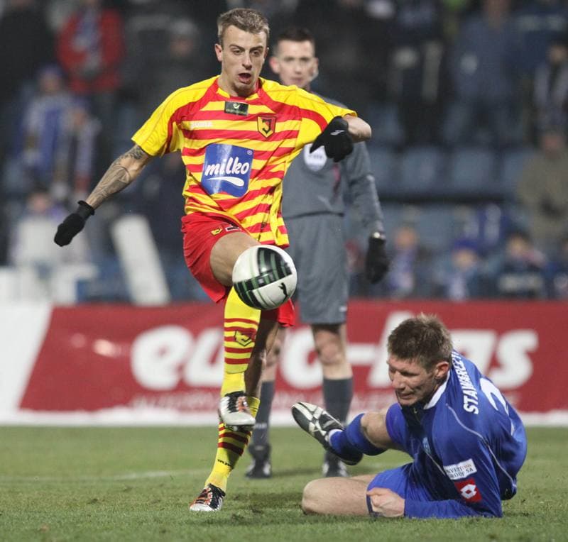Football. PKO BP Ekstraklasa. Ruch Chorzow - Jagiellonia Bialystok. 28.11.2010