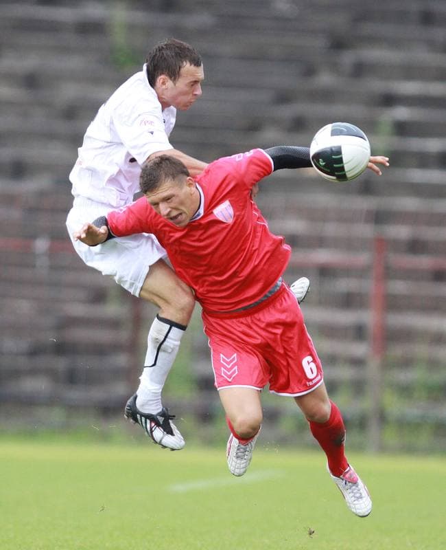 Football. Sparing. Polonia Bytom - Ruch Radzionkow. 24.07.2010