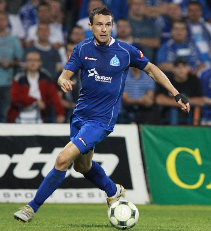 Football. European League. Ruch Chorzow - Szachtior Karaganda. 08.07.2010