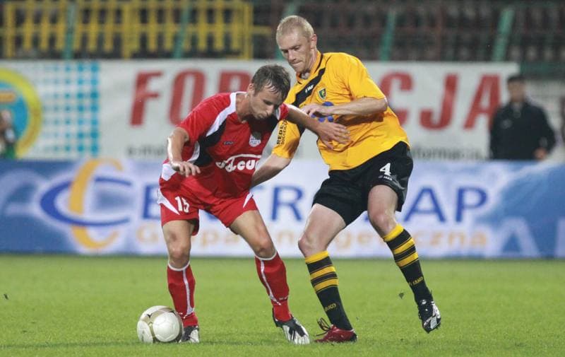 Football. I liga. GKS Katowice - Dolcan Zabki. 31.03.2012