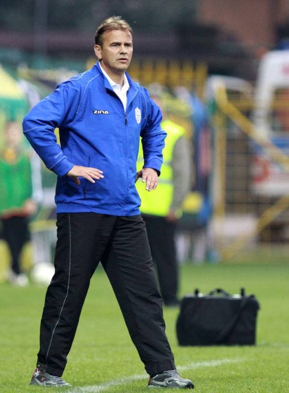 Football. I liga. GKS Katowice - Dolcan Zabki. 31.03.2012