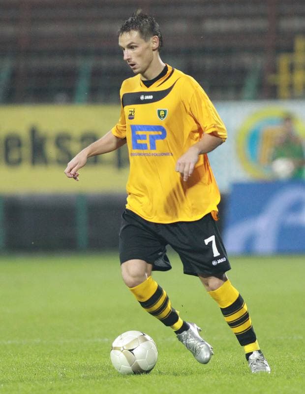 Football. I liga. GKS Katowice - Dolcan Zabki. 31.03.2012